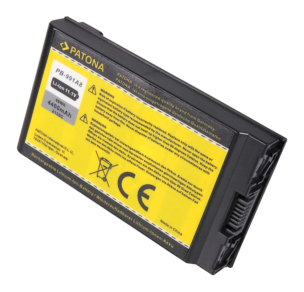 HP Tablet PC TC-4400/4200, Compaq NC4400/4200 szériákhoz, 4400 mAh akkumulátor / akku - Patona