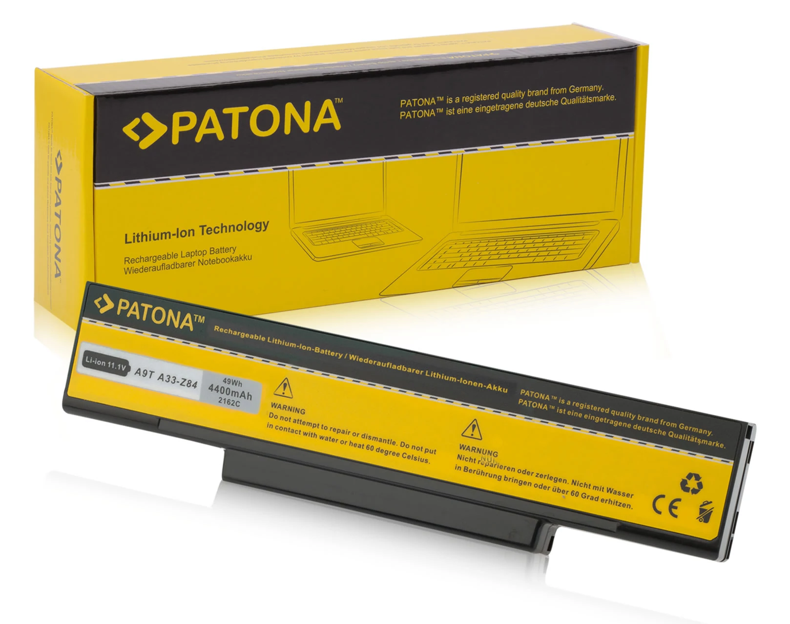 Batéria 4400 mAh pre ASUS A95, Z53, Z9, F3, M51 - Patona