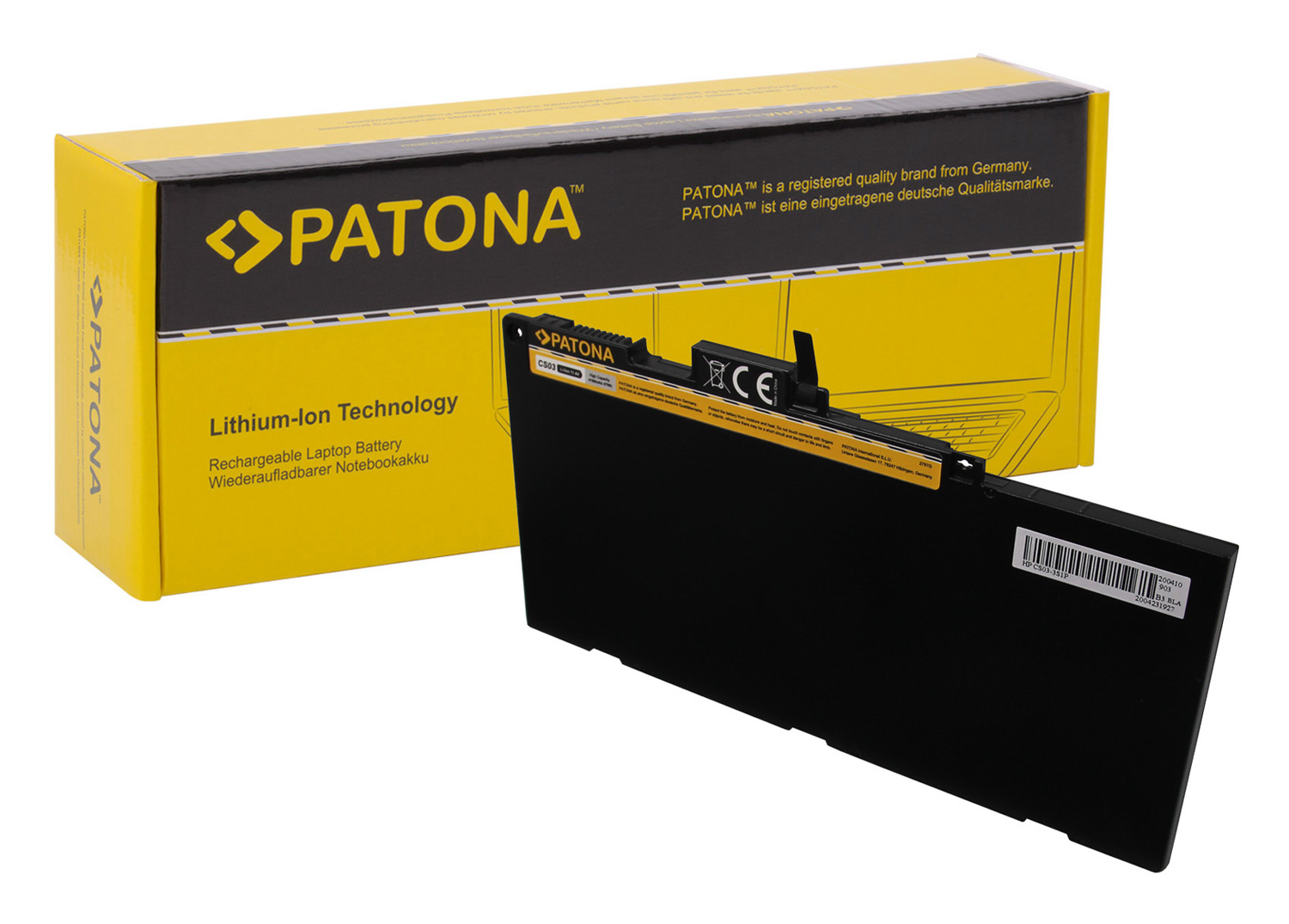 PATONA Battery f. HP HP EliteBook 850 G3 G8R92AV G8R93AV