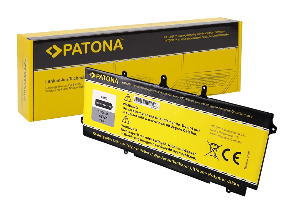 PATONA Battery f. HP EliteBook 1040 Serie 722236-171 722236-1C1 BL06042XL HSTNN-DB5D