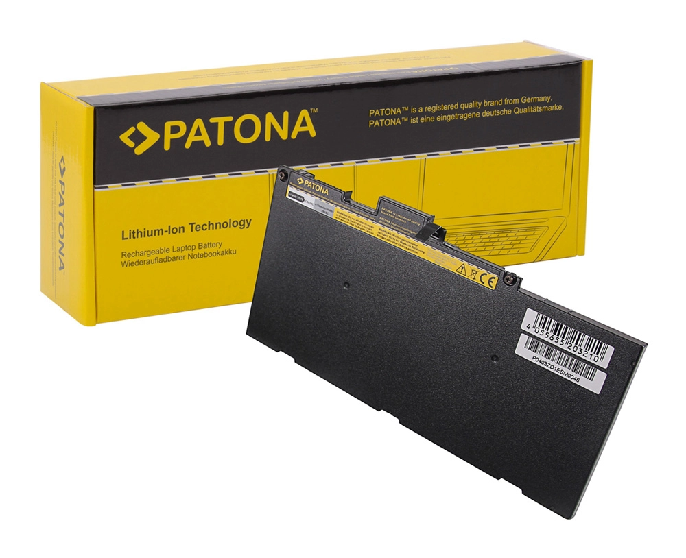 PATONA Battery f.  HP HP EliteBook 840 Serie, M6U35AW, N0B76PA, N1S71AV, P2T35AW, T5L19PA, T7U85AW, T7U87AW, W4W67AW