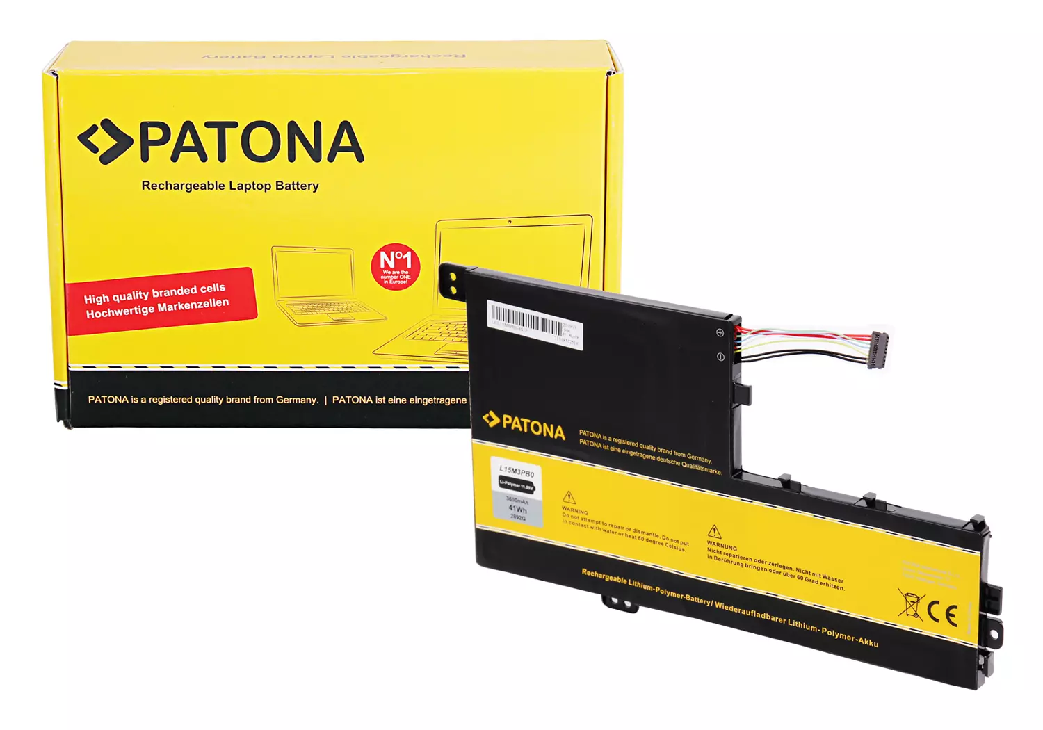 Baterie Patona Lenovo Ideapad L15L2PB4 L15S2TB0 L15L2PB5 310-15ABR 310-15IKB 310 Touch-15IKB 310 151SK