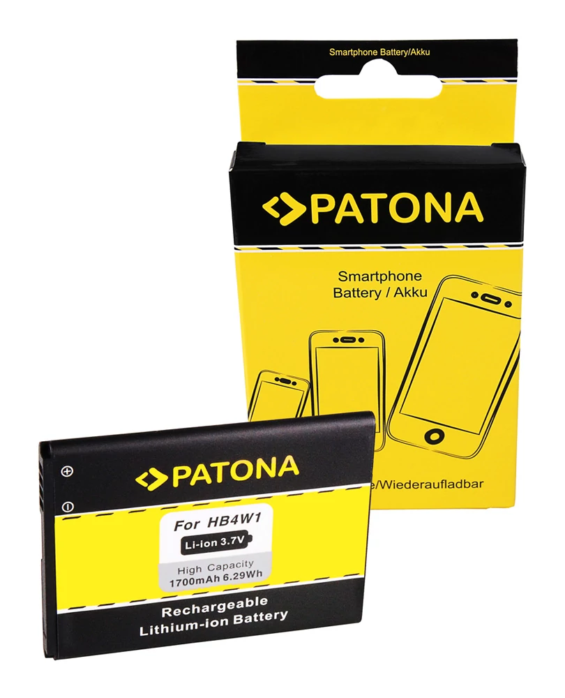Huawei HB4W1 Huawei Ascend G510 Y210 1700mAh Li-Ionakkumulátor / akku - Patona