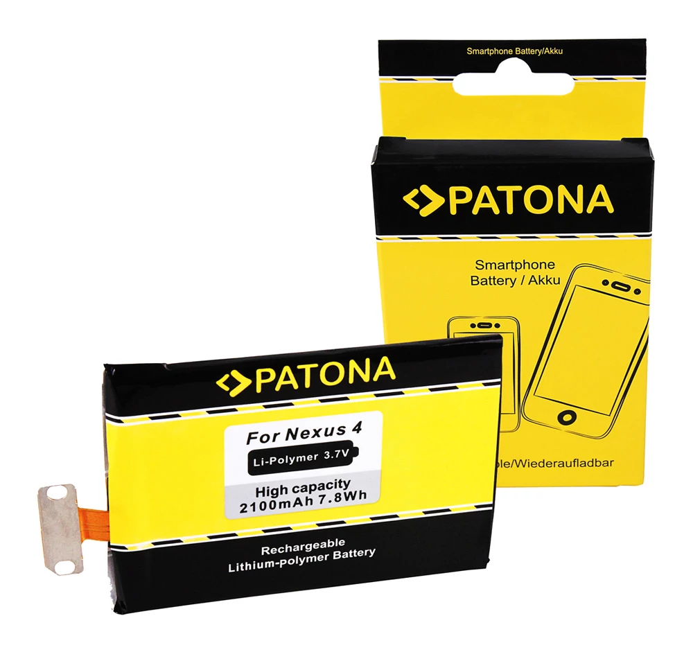 LG Google Nexus 4 EAC61898601LLL csavarhúzóval 2100mAh Li-Polymerakkumulátor / akku - Patona