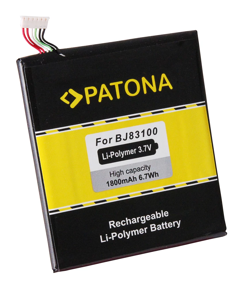HTC One X  X+ XL BJ83100, 35H00187-00M, 35H00187-01M 1800mAh Li-Polymerakku - Patona