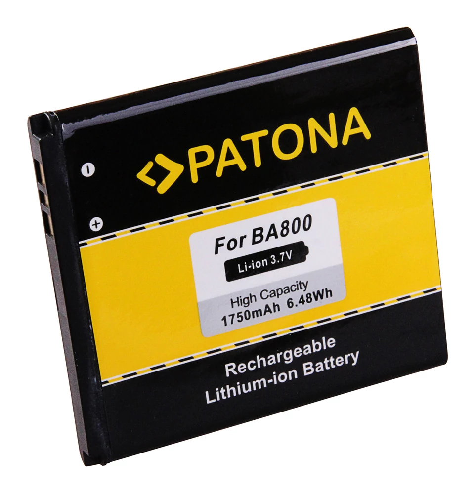 Sony Ericsson Xperia C LT25i LT26i S BA800 SP50KERA10 1750mAh Li-Ion akkumulátor / akku - Patona