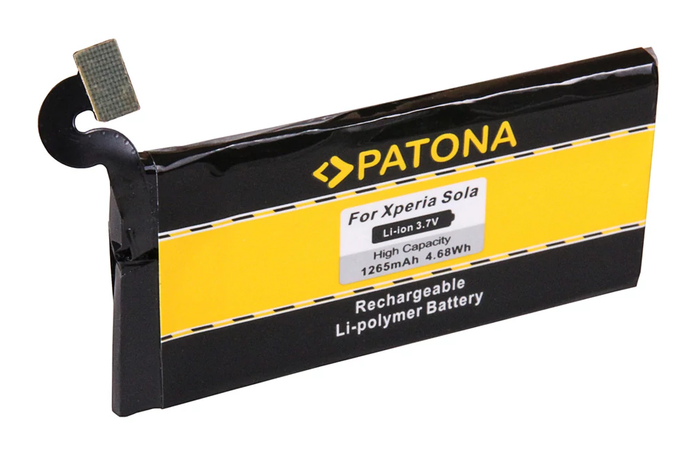 Sony Ericsson Xperia MT27i Sola AGPB009A002 AGPB009-A002 1265mAh Li-Polymer akkumulátor / akku - Patona
