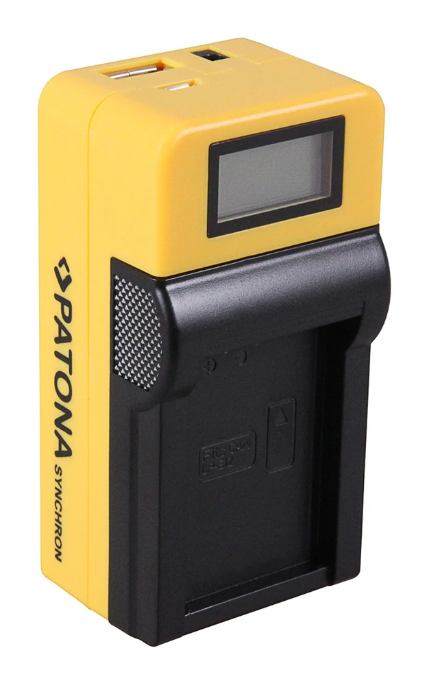 Canon LPE12 LPE-12 LCD  Synchron USB akkumulátor / akku töltő - Patona