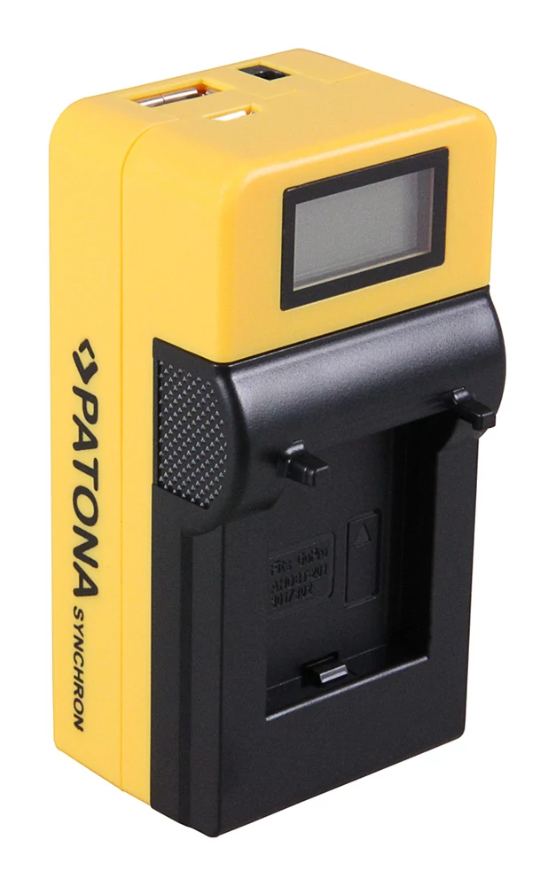 GoPro AHDBT201 AHDBT-201  Synchron USB akkumulátor / akku töltő LCD-vel - Patona