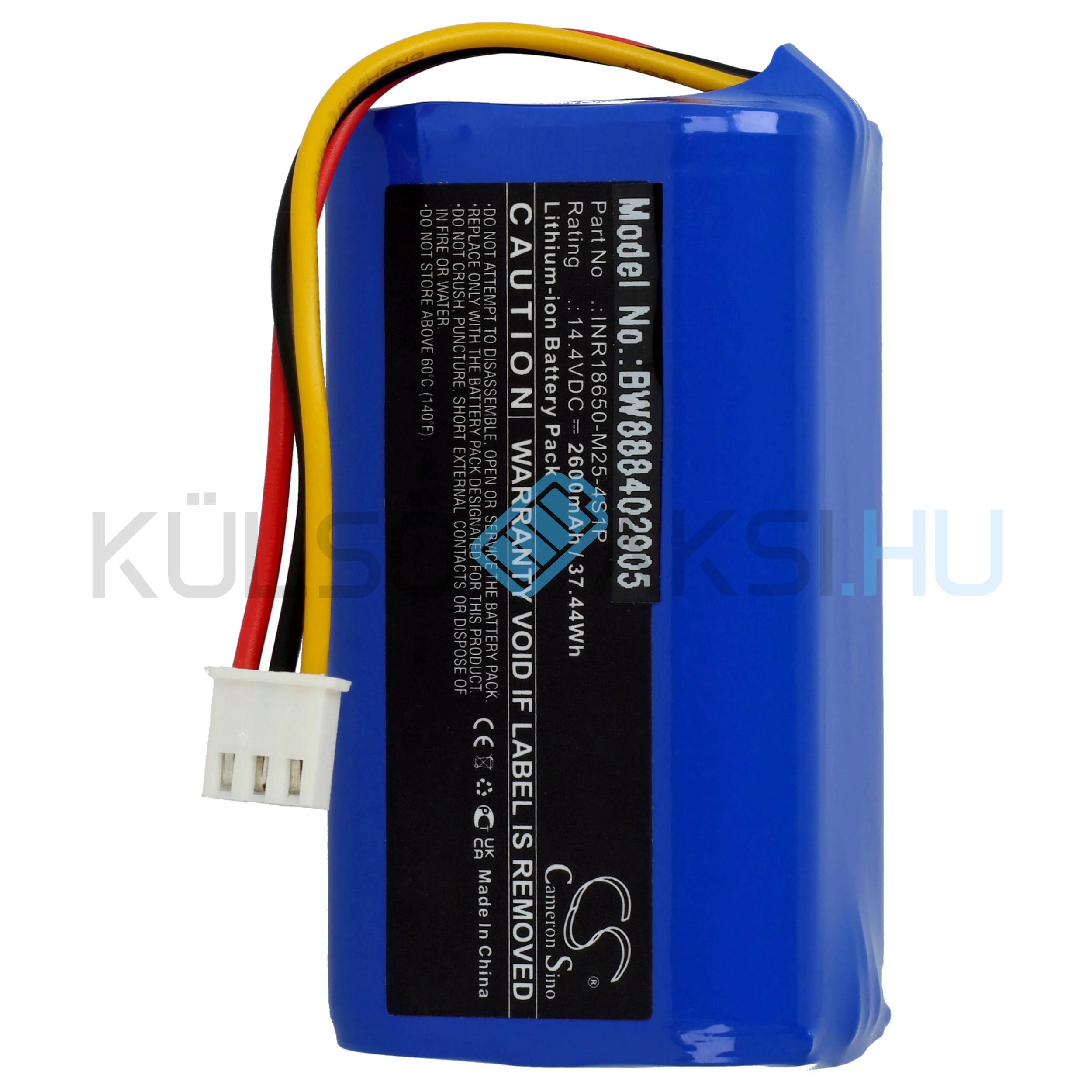 VHBW Akkumulátor Proscenic INR18650-M25-4S1P - 2600mAh, 14.4V, Li-ion