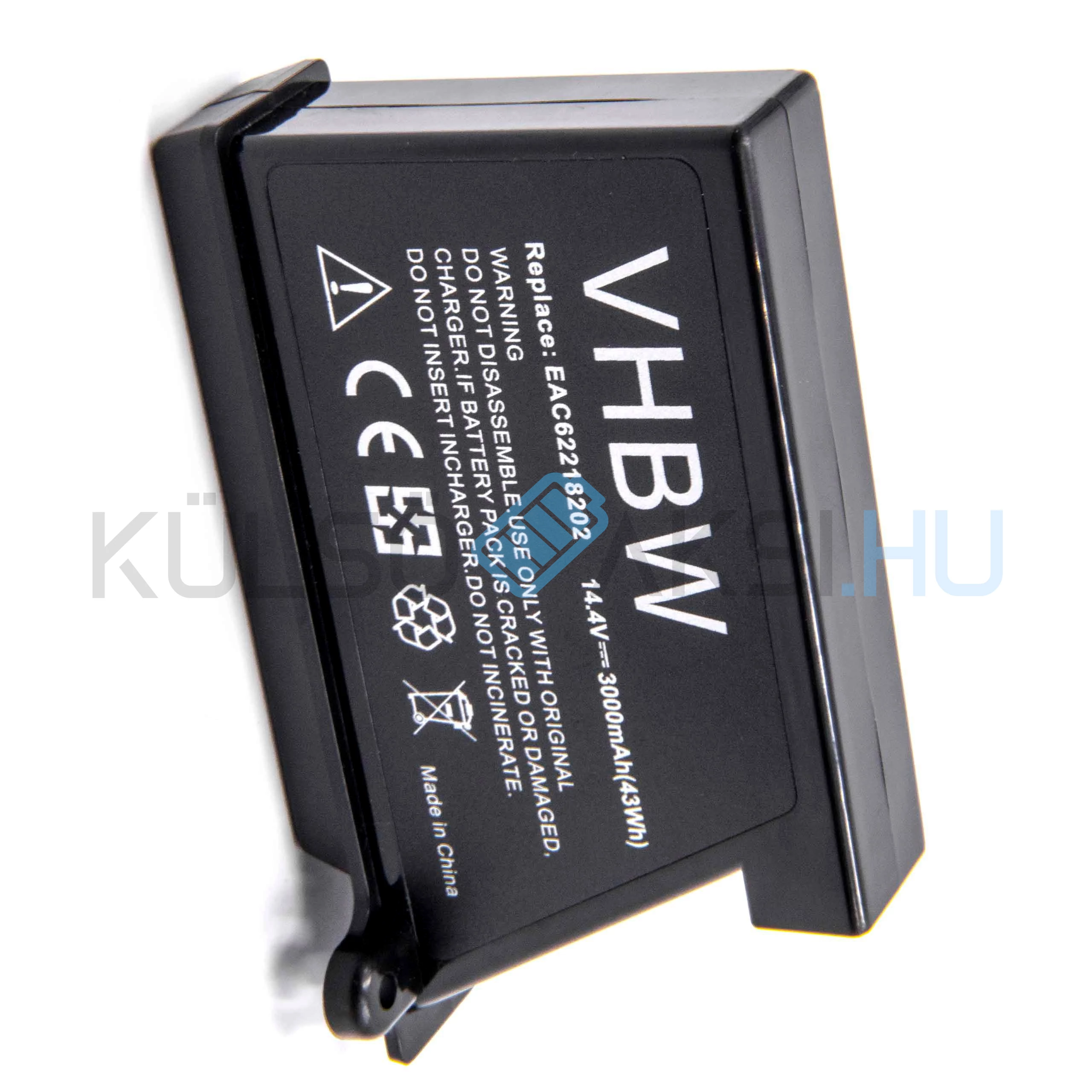 VHBW Batéria LG EAC60766101, EAC60766102, EAC60766103, BRL1 for - 3000mAh, 14.4V, Li-ion