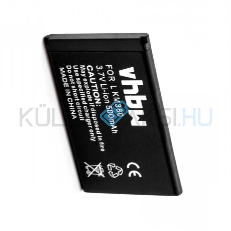 VHBW Telefon akkumulátor akku LG IP-330GP, SBPL0089001, SBPL0092902 - 500mAh, 3.7V, Li-ion