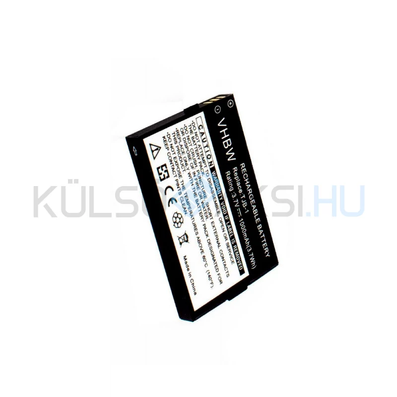VHBW Telefon akkumulátor akku Swissvoice TJB-1 - 1000mAh, 3.7V, Li-ion