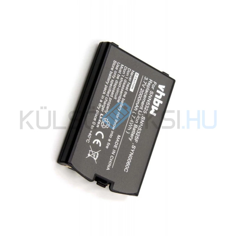 Satellite VHBW Telefon akkumulátor akku Iridium SNN5325 - 2000mAh, 3.7V, Li-ion