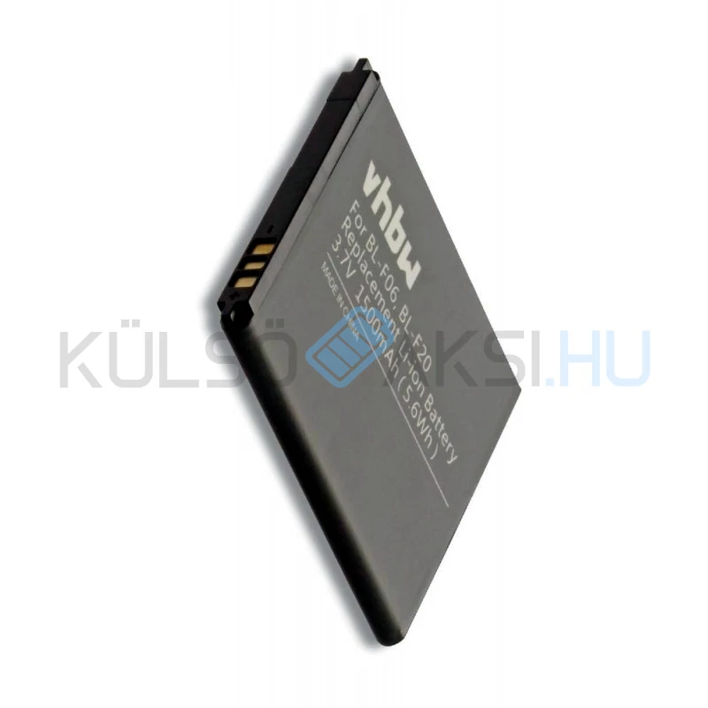 VHBW Telefon akkumulátor akku Phicomm BL-F06 - 1500mAh, 3.7V, Li-ion
