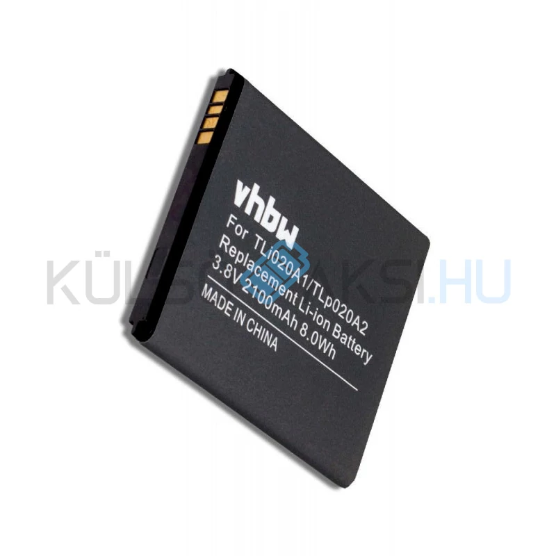 Batéria mobilného telefónu VHBW Alcatel TLi020A1, TLp020A2 - 2100mAh, 3.8V, Li-ion
