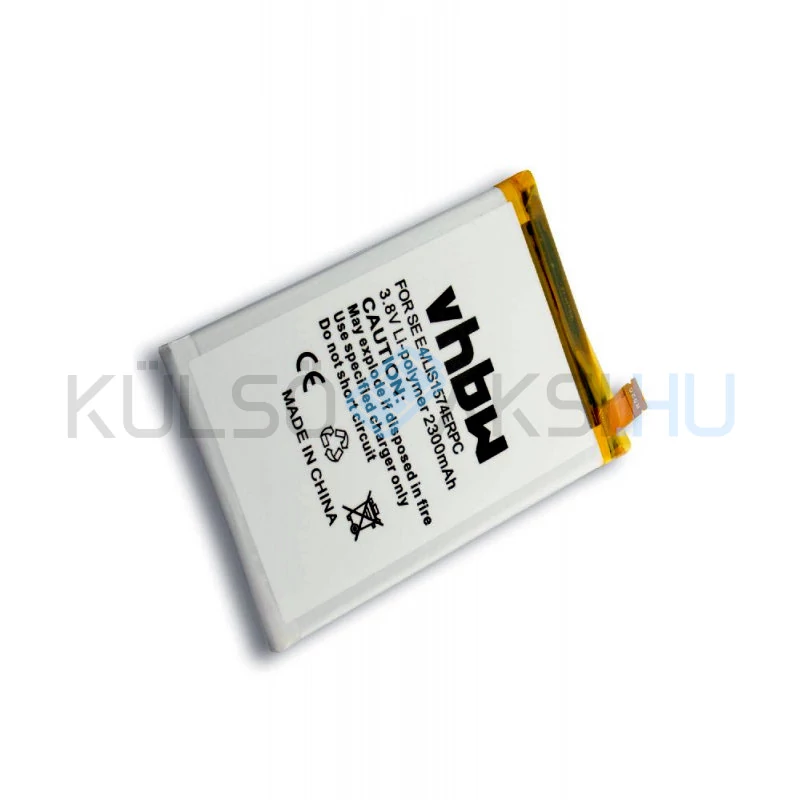 Batéria mobilného telefónu VHBW LIS1574ERPC - 2300mAh, 3.8V, Li-polymer