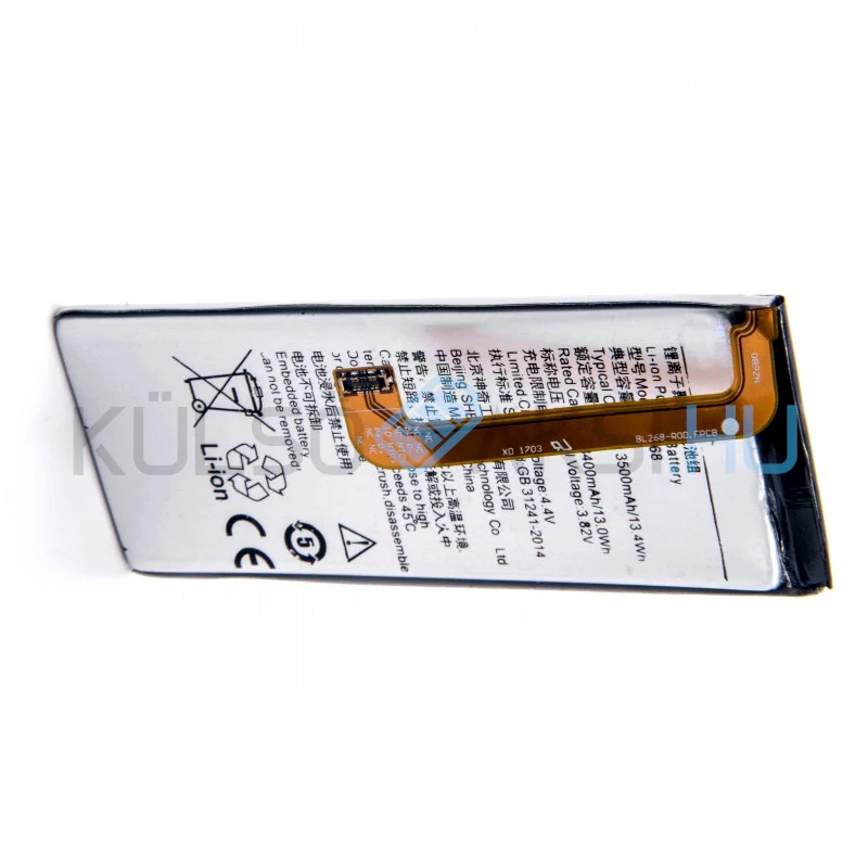 VHBW Telefon akkumulátor akku Lenovo BL268 - 3400mAh, 3.85V, Li-polymer