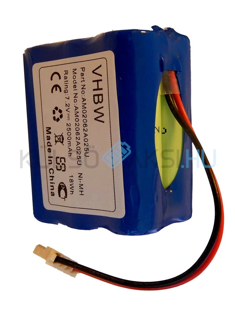 VHBW Akkumulátor GPHC152M07 - 2500mAh, 7.2V, NiMH