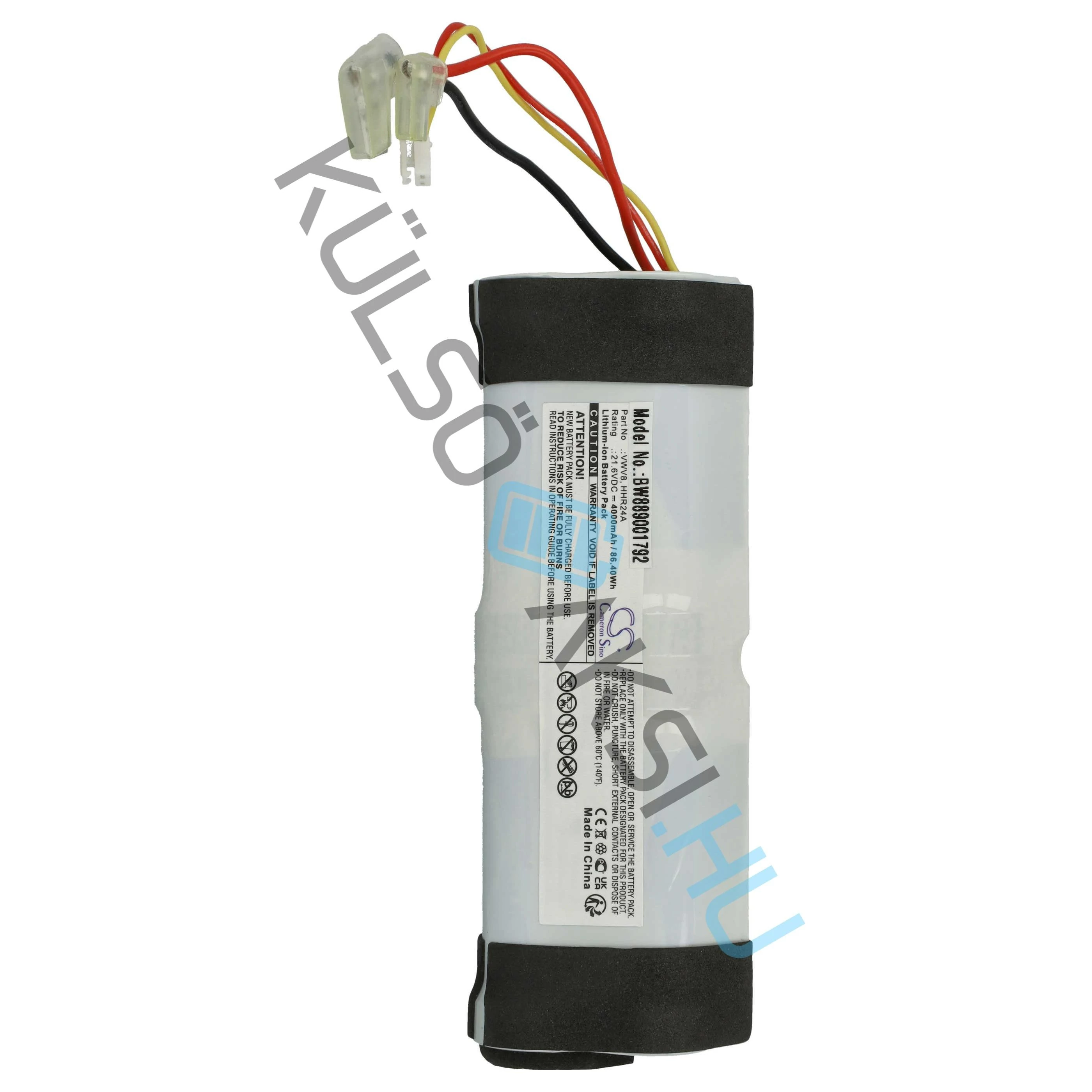 Csere akkumulátor  Dreame HHR24A, VWV8  - 4000mAh, 21.6V, Li-Ion