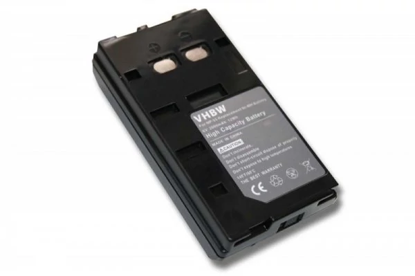 VHBW JVC BN-V65U, BN-V50U, BN-V25U, BN-V22U - 2000mAh 6V NiMH akkumulátor