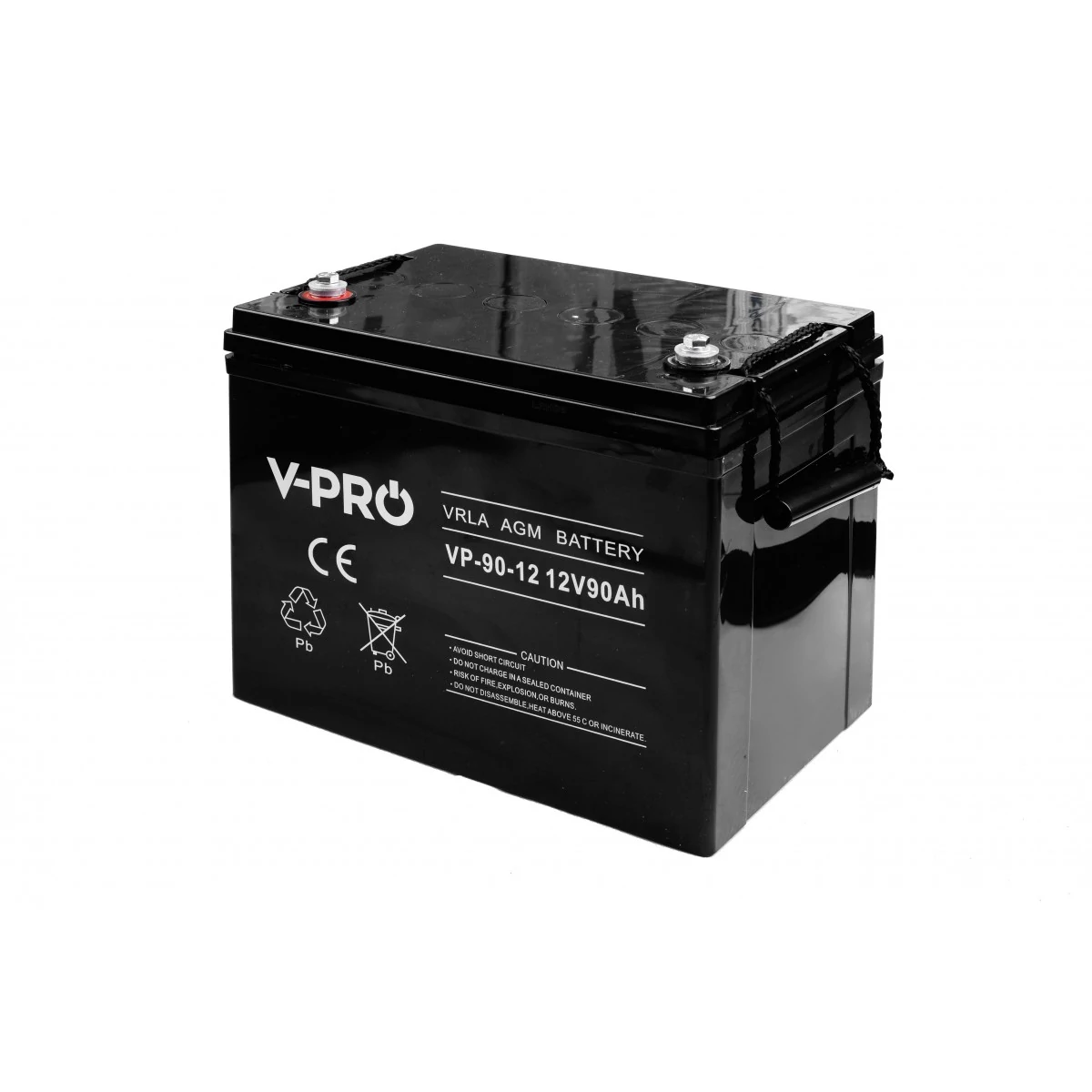 Volt Polska Akkumulátor AGM VPRO 12V 90Ah VRLA