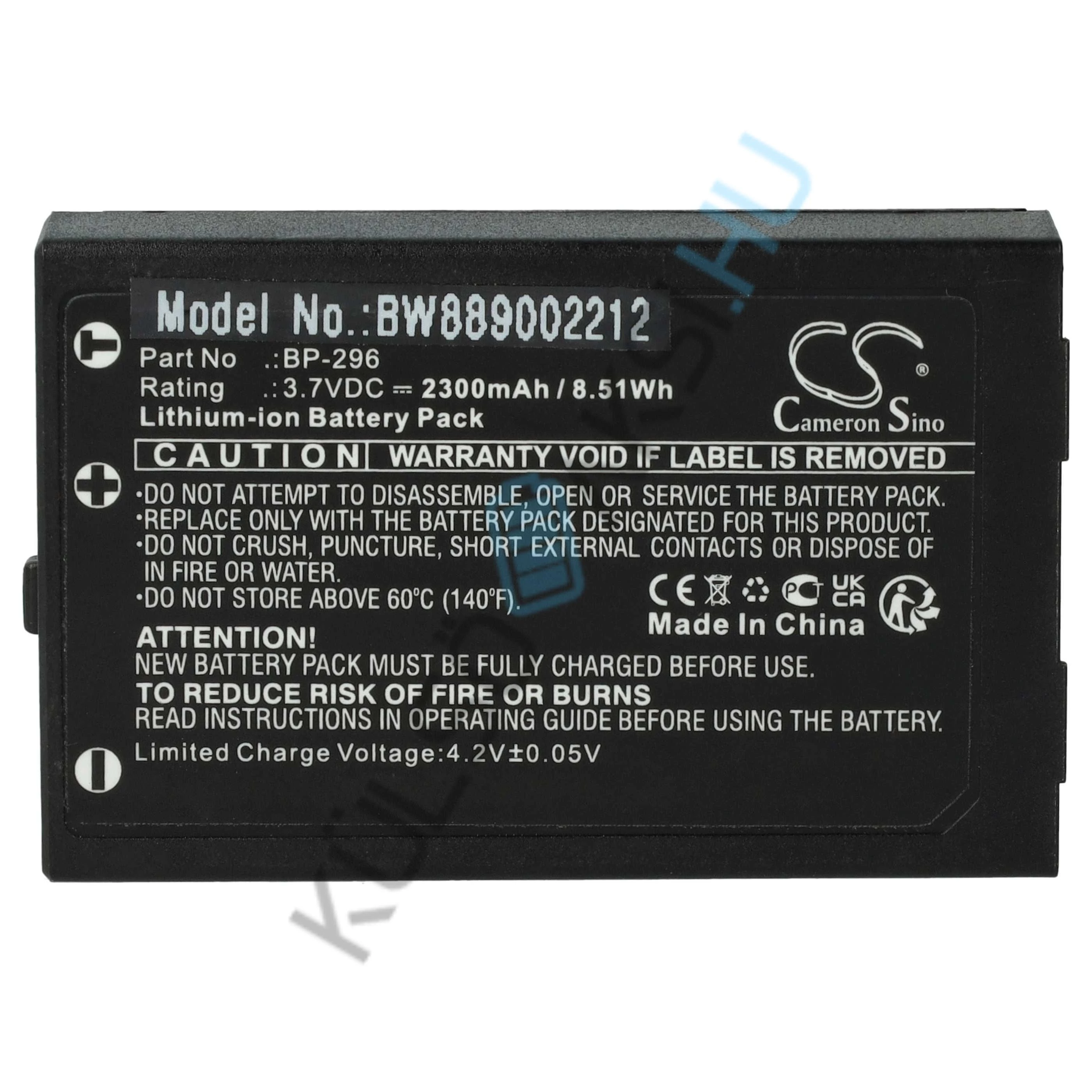 Náhrada rádiovej batérie VHBW pre Icom BP-296 - 2300 mAh 3,7 V Li-Ion