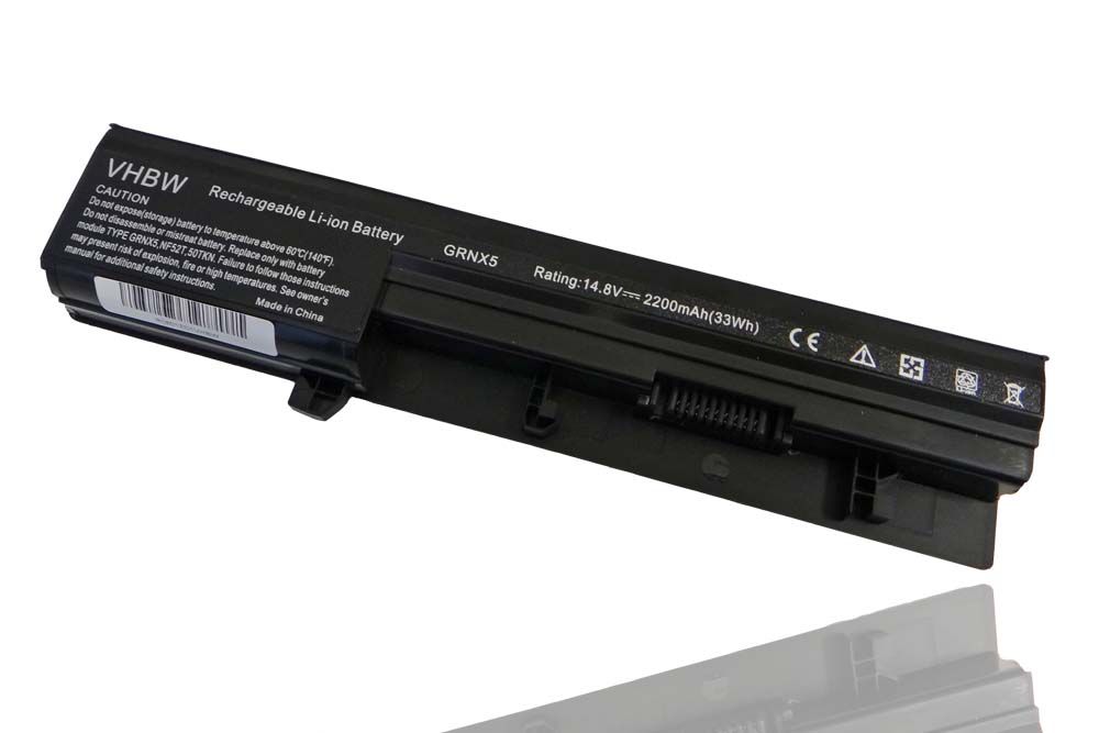 Battery VHBW Dell 312-1007, 451-11354 - 2200mAh 14.8V Li-ion