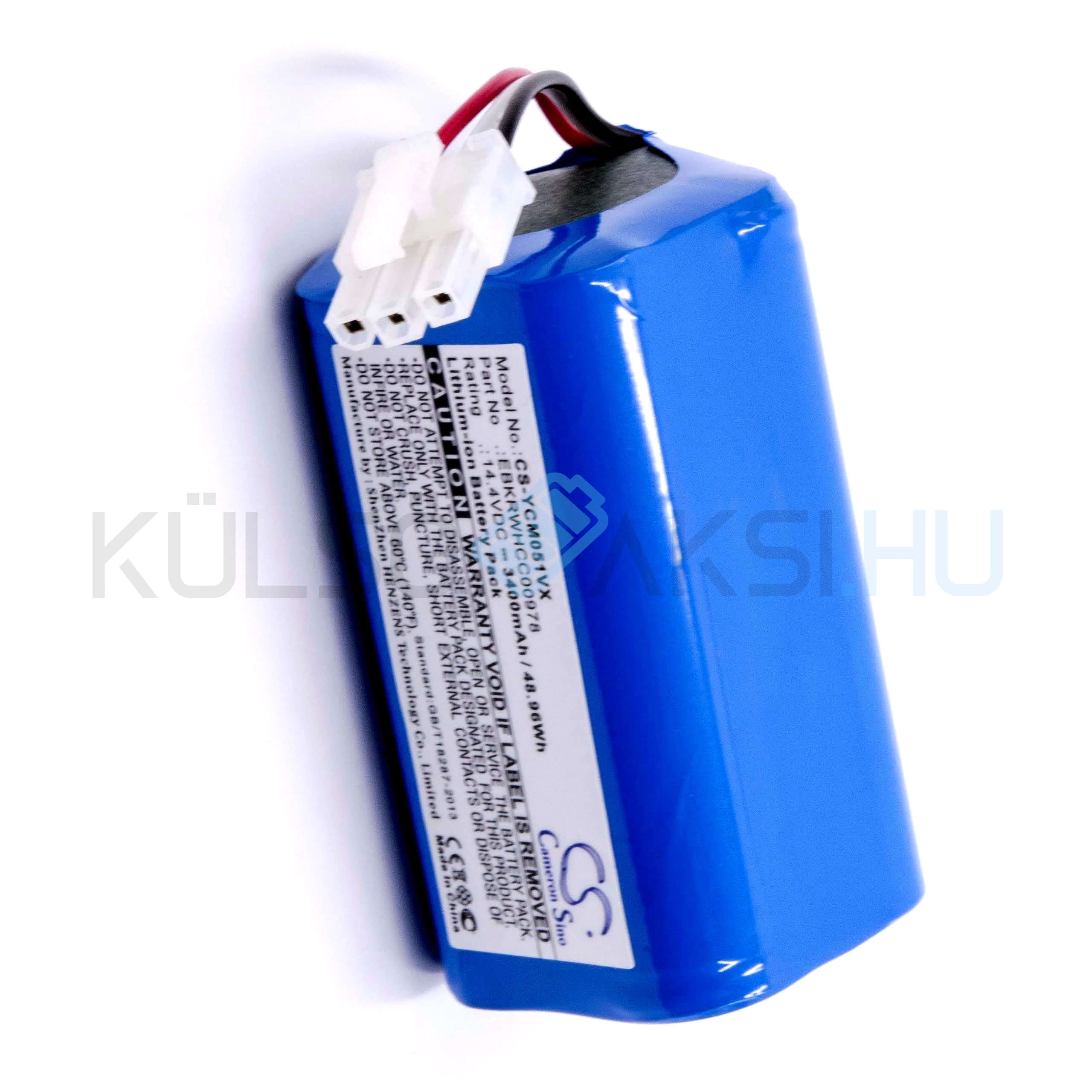 VHBW Batéria iClebo EBKRTRHB000118-VE, EBKRWHCC00978 for - 3400mAh, 14.4V, Li-ion