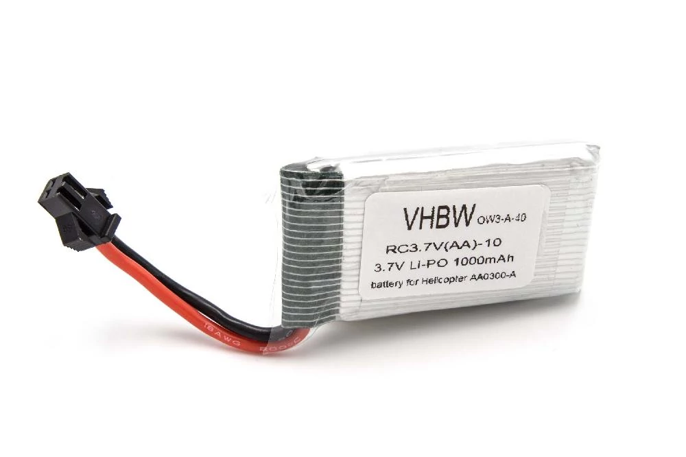 Modelársky nástroj VHWB, RC batéria pre filmový vrtuľník Zoopa 300 AA0300, AA0300-A, AA0302, 300 – 1000 mAh 3,7 V Li-I