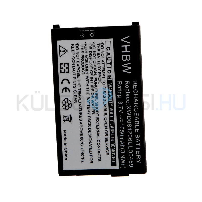 VHBW Telefon akkumulátor akku Doro DBK-700, EASYUSE 3.7/700 - 1050mAh, 3.7V, Li-ion