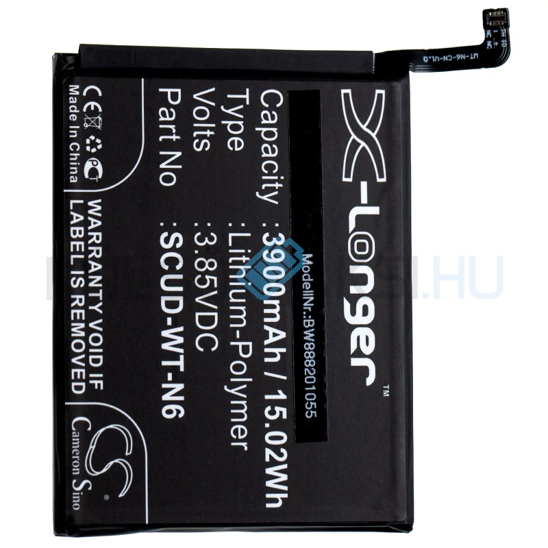 VHBW Telefon akkumulátor akku Samsung SCUD-WT-N6 - 3900mAh, 3.85V, Li-polymer