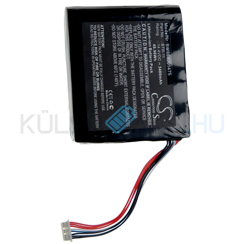 VHBW Fusion Splicer akkumulátor Fujikura BTR-11 - 3400mAh, 14.4V, Li-ion