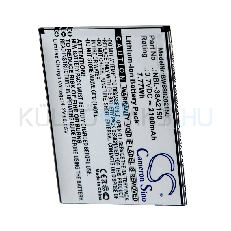 VHBW Telefon akkumulátor akku Neffos / TP-Link NBL-38A2150 - 2100mAh, 3.7V, Li-ion