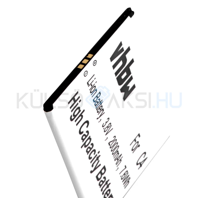 VHBW Telefon akkumulátor akku Oukitel C4 - 2000mAh, 3.8V, Li-ion