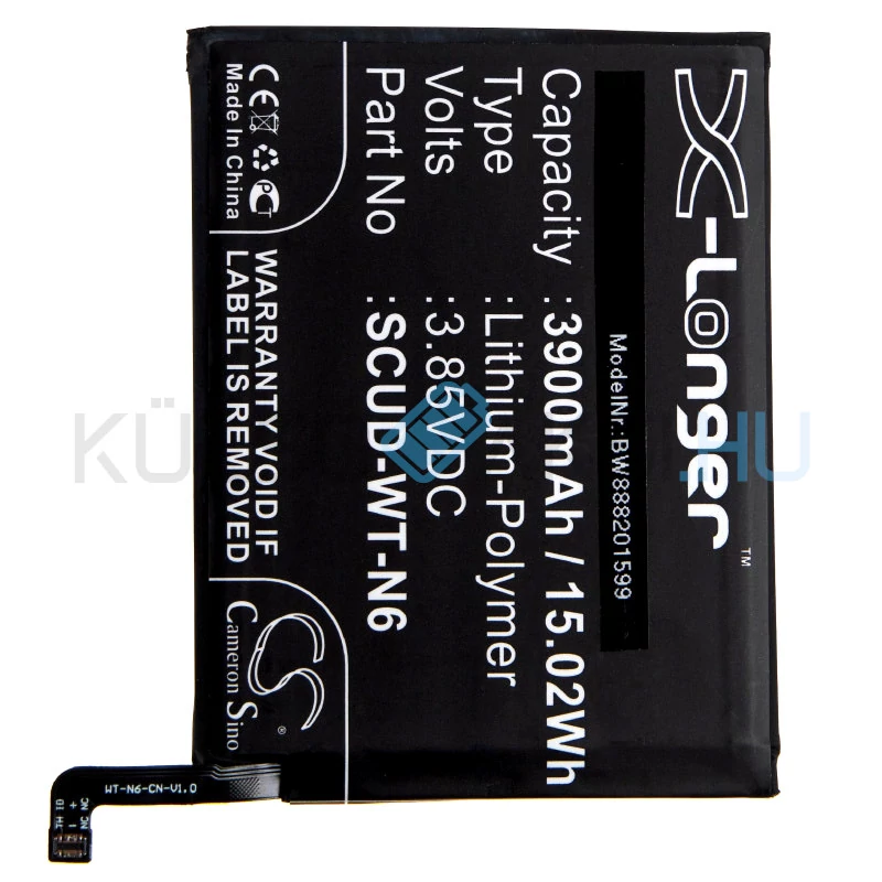 VHBW Telefon akkumulátor akku Samsung SCUD-WT-N6 - 3900mAh, 3.85V, Li-polymer