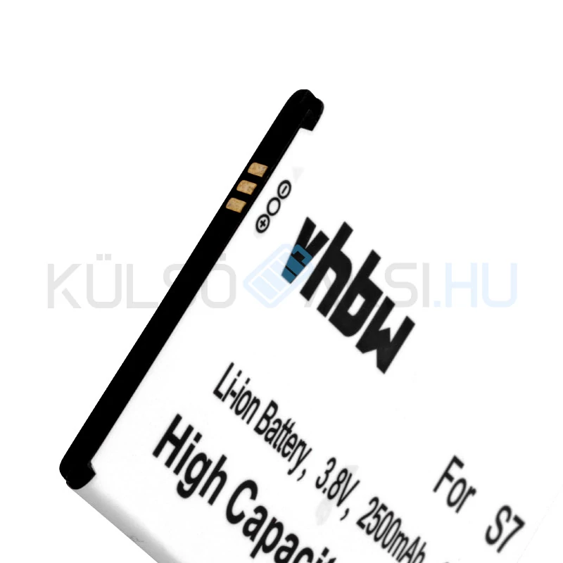 VHBW Telefon akkumulátor akku Ulefone S7 - 2500mAh, 3.8V, Li-ion