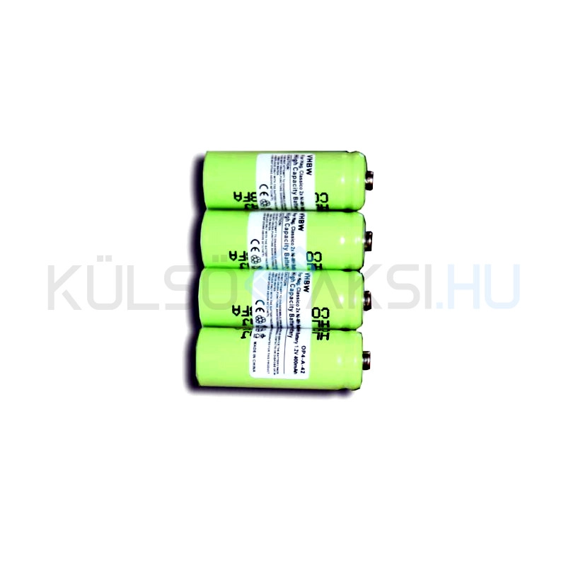 Landline Phone Battery (4 Units) Replacement for Hagenuk GP40AAA, GP40AAAM - 400mAh, 1.2V, NiMH