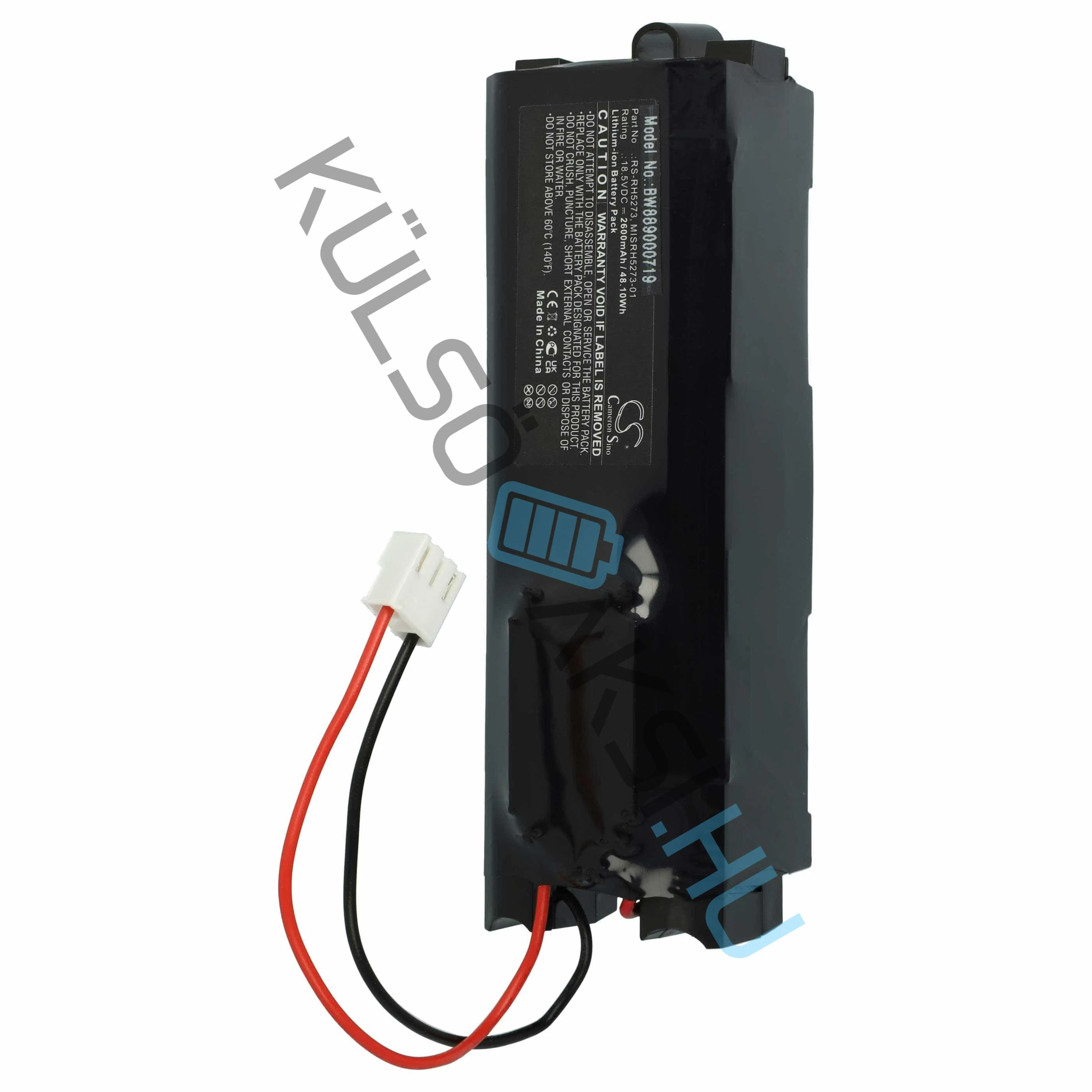 Náhradná batéria  Rowenta RS-RH5273, MISRH5273-01  - 2600mAh, 18.5V, Li-Ion