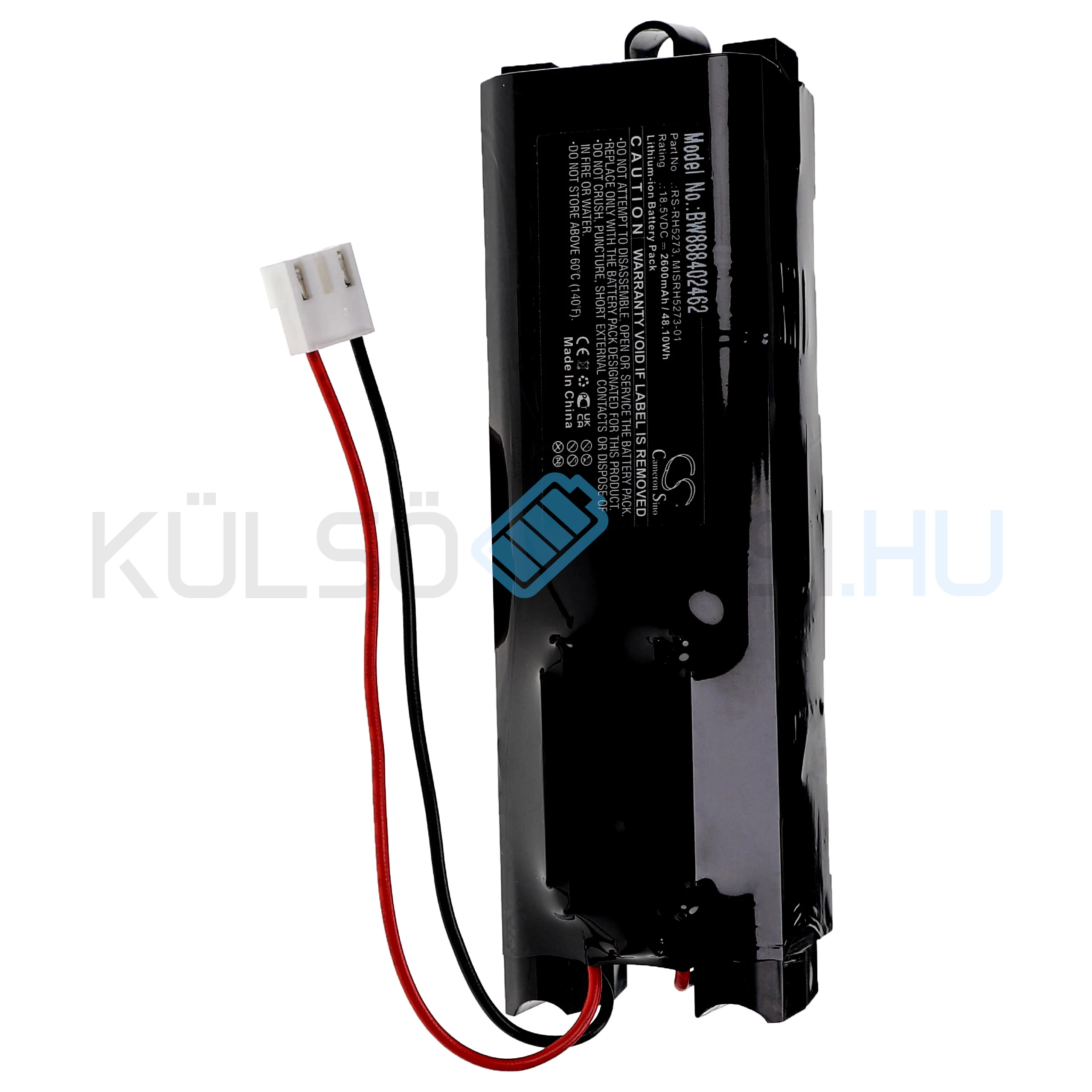 VHBW Akkumulátor Rowenta MISRH5273-01, RS-RH5273 - 2600mAh, 18.5V, Li-polymer