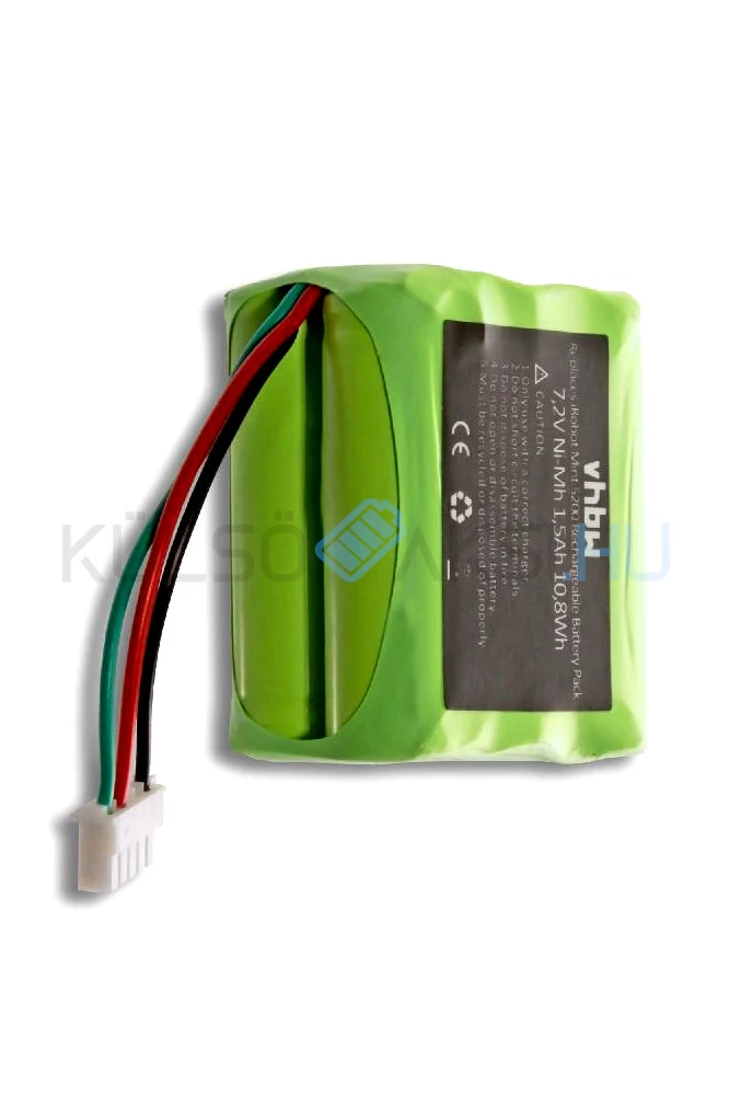 VHBW Akkumulátor iRobot 4409709, GPRHC202N026, W206001001399 - 1500mAh, 7.2V, NiMH