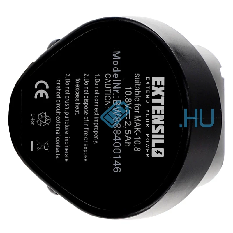 VHBW Elektromos szerszám akkumulátor Makita 194550-6, 194551-4 - 2500 mAh, 10.8 V, Li-ion
