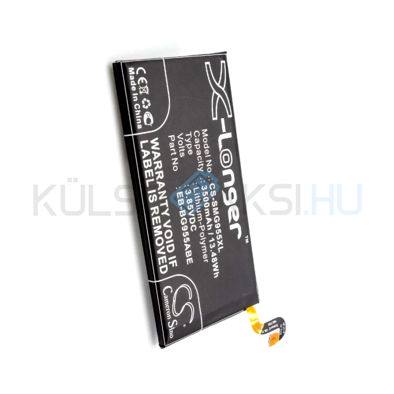 VHBW Telefon akkumulátor akku Samsung EB-BG955ABA, EB-BG955ABE - 3500mAh, 3.85V, Li-polymer