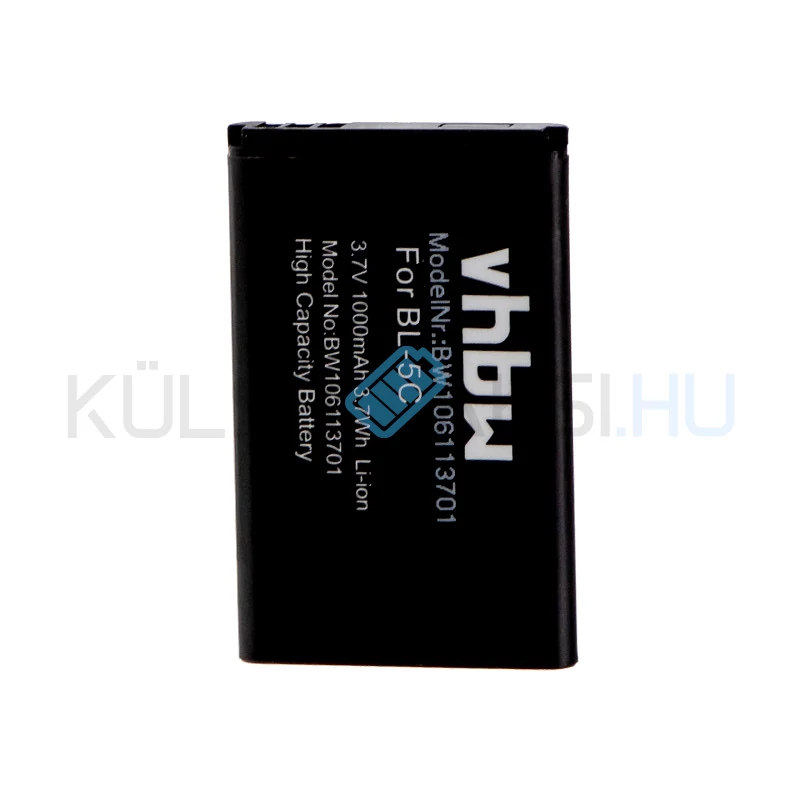 VHBW Telefon akkumulátor akku Alcatel 10000058, 3BN67332AA, RTR001F01 - 1000mAh, 3.7V, Li-ion